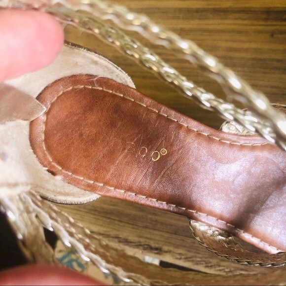 Bamboo Gold Beginning Gladiador Sandals Women’s Sz. 8.5 - Picture 7 of 10